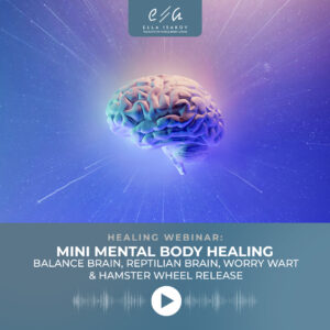 Mini Mental Body Healing Balance Brain, Reptilian Brain, Worry Wart & Hamster Wheel Release